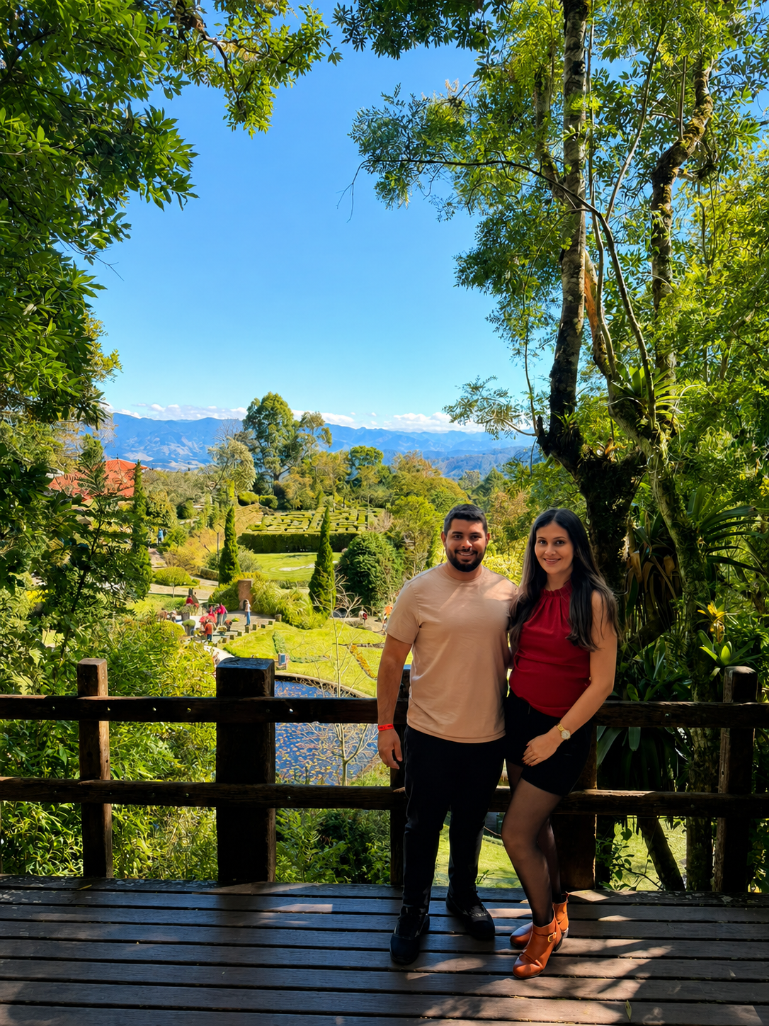 Breno Archanjo e sua esposa Luana